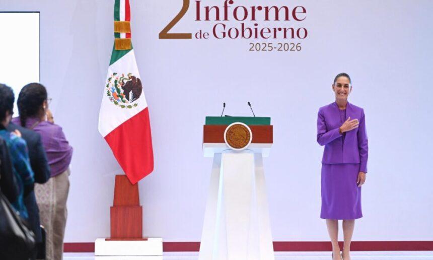 Segundo Informe de Sheinbaum: rumbo marcado por el pueblo