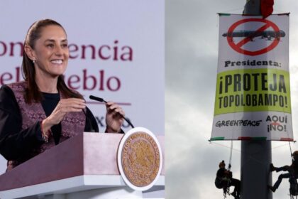 sheinbaum asegura que planta de topolobampo sigue pese a protestas Sheinbaum asegura que planta de Topolobampo sigue pese a protestas