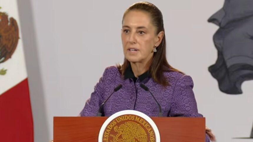 Sheinbaum critica retiro de ficha roja contra Gómez Mont y Álvarez Puga