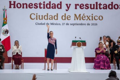 Sheinbaum llama a la unidad al cerrar gira; asistentes se retiran temprano