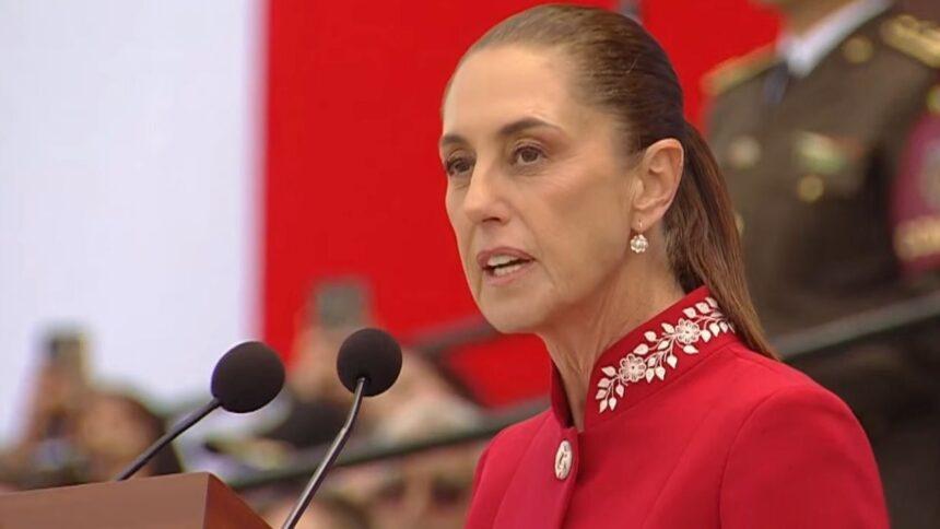 Sheinbaum llama a las Fuerzas Armadas a defender la soberanía de México