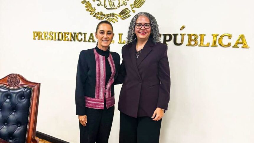 Sheinbaum se reúne por primera vez con la gobernadora interina Graciela Domínguez