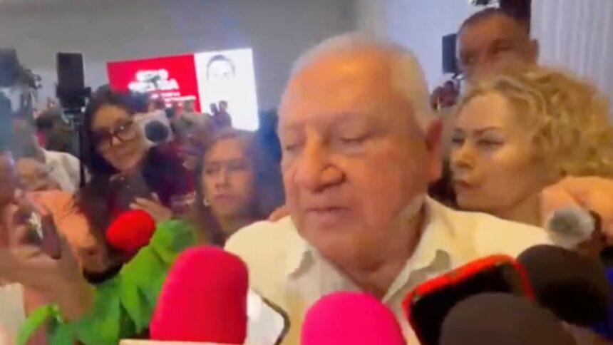 Simpatizantes de Marín Mollinedo gritan fraude tras designación de Gino Segura