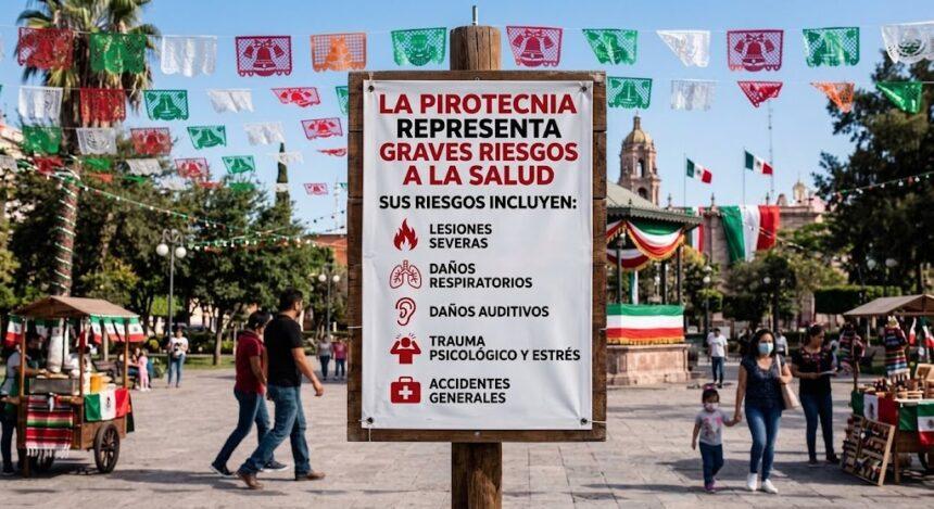 SSG recomienda evitar la pirotecnia durante las Fiestas Patrias