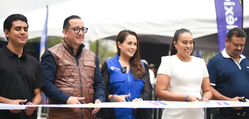 Tere Jiménez entrega la Carretera Estatal 90 en Aguascalientes