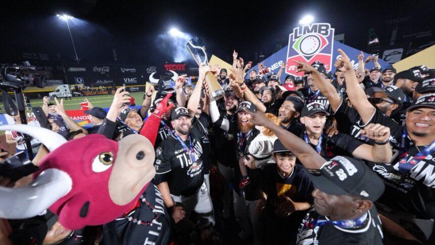 Toros de Tijuana vencen a Olmecas de Tabasco y conquistan tercer campeonato