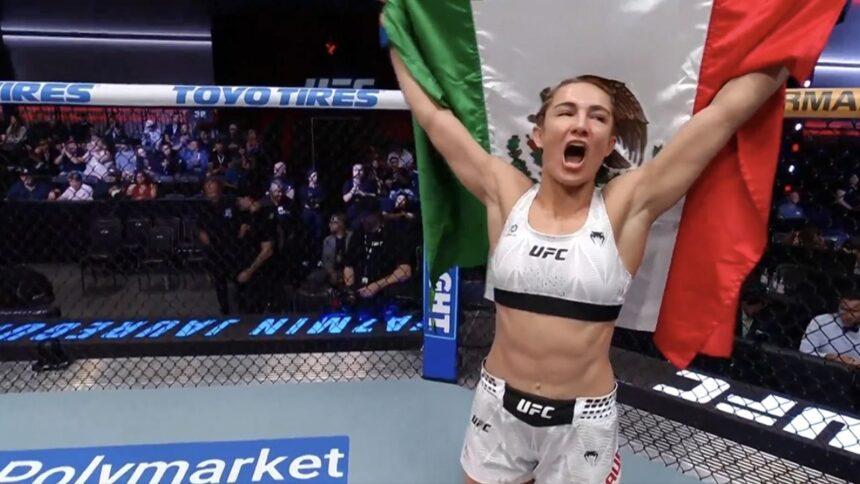 Yazmin Jauregui reaparece en UFC tras dos años: gana en 62 segundos