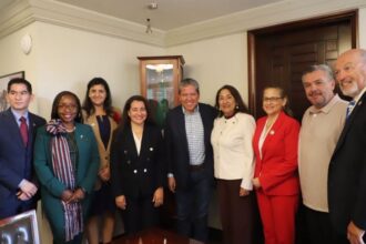 zacatecas presenta avances de seguridad a legisladores de eu johnson Zacatecas presenta avances de seguridad a legisladores de EU; Johnson recuerda atentado