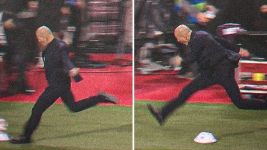 Zidane enloquece y patea un balón tras agónica victoria de Francia