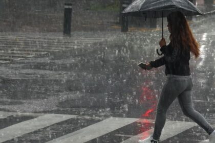 Activan alerta amarilla en cuatro alcaldías capitalinas por lluvias y granizo