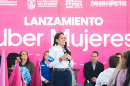 Aguascalientes: Tere Jiménez presenta Uber Mujeres