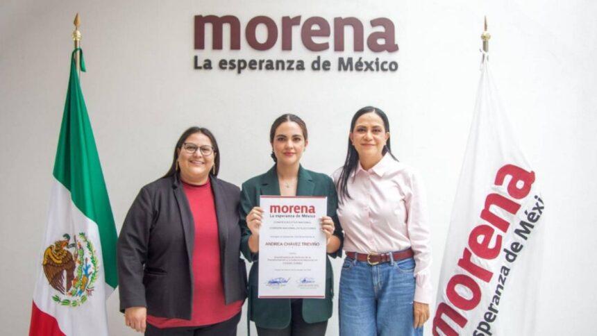 Andrea Chávez será candidata de Morena a alcaldía de Ciudad Juárez