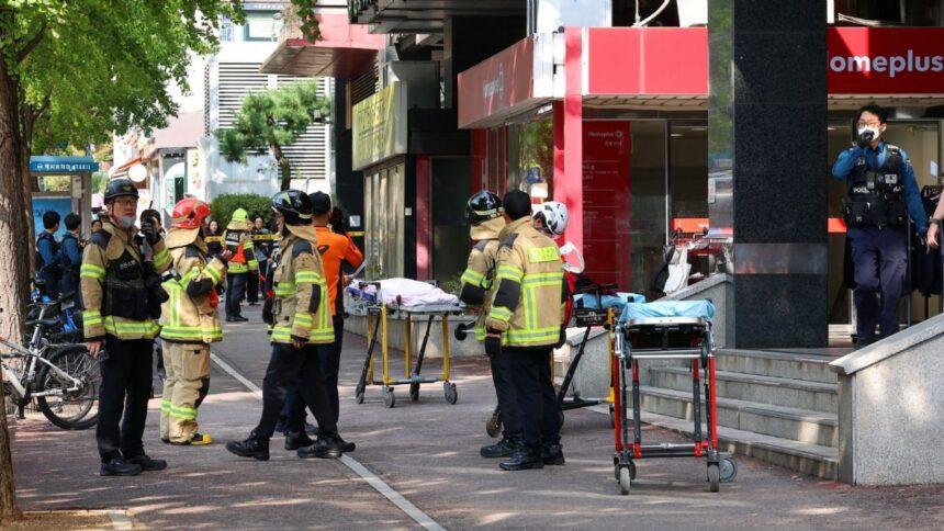 Ataque con arma blanca en centro comercial surcoreano deja ocho personas heridas