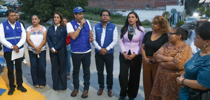 Avenida Mariano Hidalgo es renovada por Leo Montañez