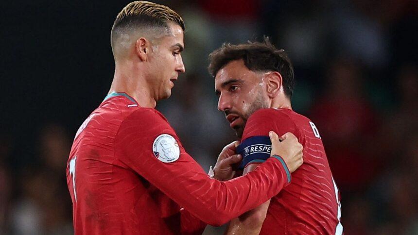 Bruno Fernandes revela charla con Cristiano Ronaldo y pide unidad en Portugal