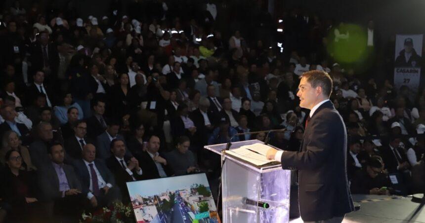 Casarín: seguridad y críticas a Lía Limón en segundo informe