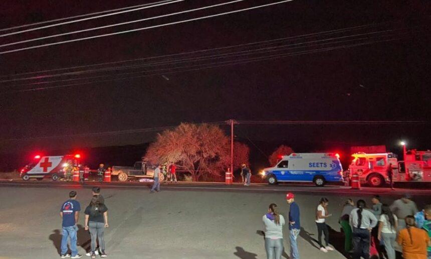 choque frontal en carretera san miguel queretaro deja dos personas fallecidas Choque frontal en carretera San Miguel–Querétaro deja dos personas fallecidas