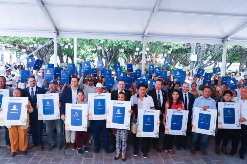 Continúa regularización de vivienda en Guanajuato para proteger patrimonio familiar