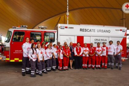 Cruz Roja de San Miguel de Allende encabeza contingente en Convención Nacional