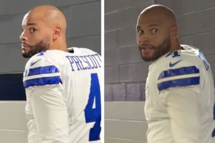 Dak Prescott reta a empleado del estadio tras derrota de Cowboys