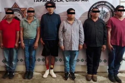 Detienen a seis por robar más de medio millón al Ayuntamiento de Cacahoatán