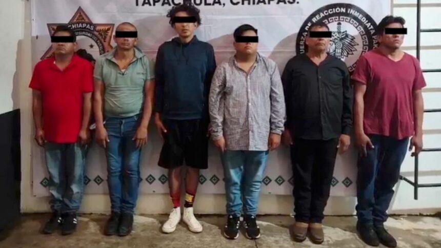 Detienen a seis por robar más de medio millón al Ayuntamiento de Cacahoatán