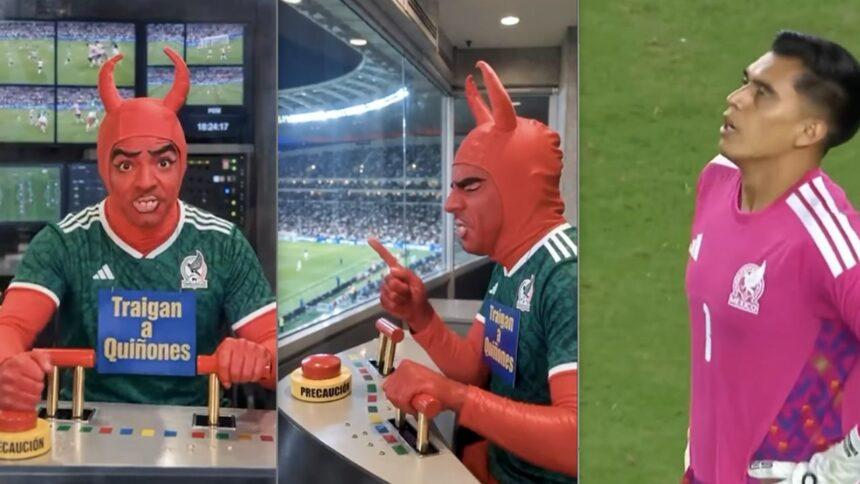 ‘El Diablito’ se burla de errores de Rangel y Santi Giménez ante EUA
