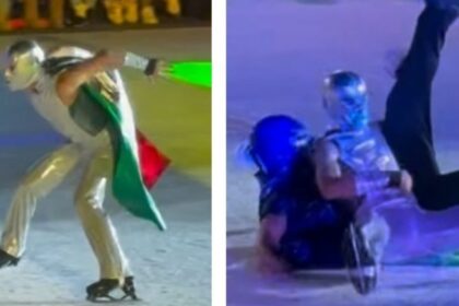 El mexicano Donovan Carrillo ofrece increíble show de patinaje y lucha libre