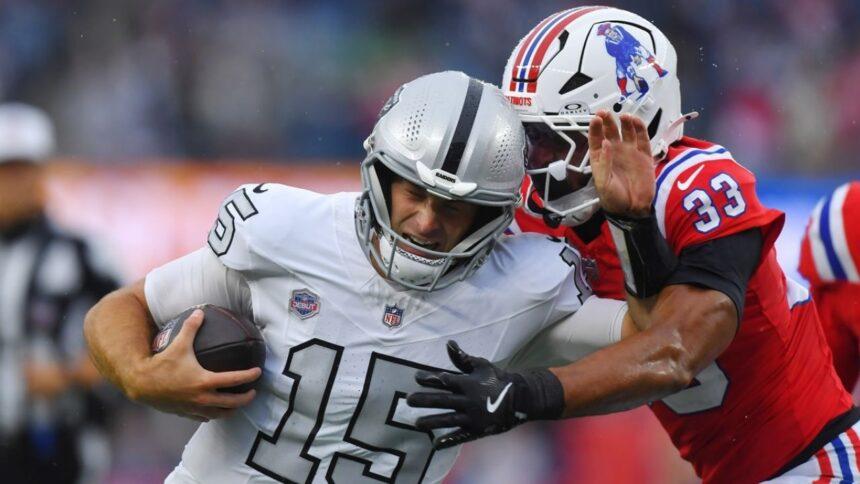 Fernando Mendoza debuta con Raiders en aplastante victoria de Patriots