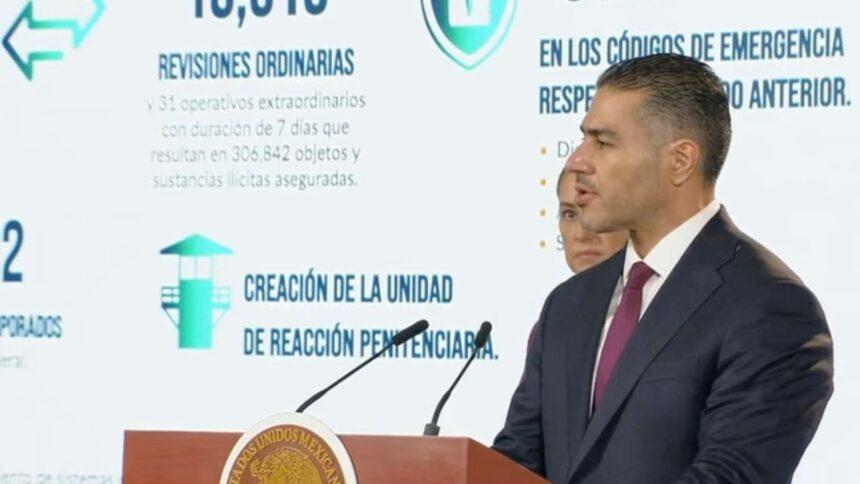 García Harfuch anuncia seis nuevos penales para más de 18 mil reos