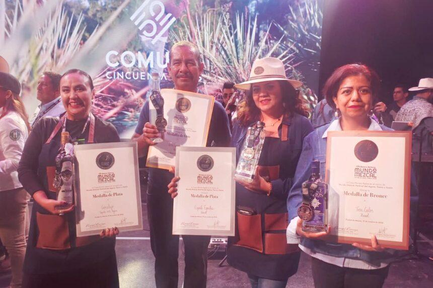 Guanajuato obtiene medallas en la segunda edición de Mundo Mezcal