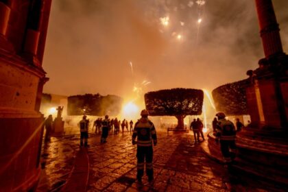 Implementan operativo de seguridad para Alborada 2026 en San Miguel de Allende