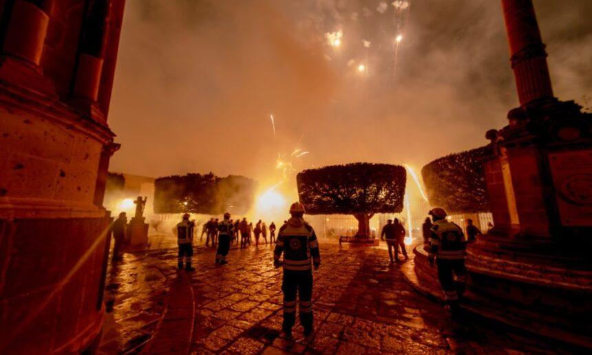 Implementan operativo de seguridad para Alborada 2026 en San Miguel de Allende
