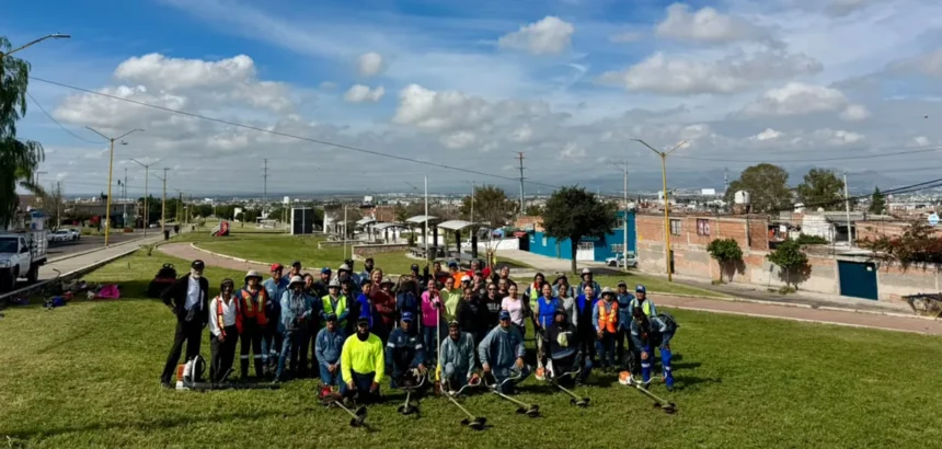 Línea Verde refuerza su mantenimiento semanal municipal
