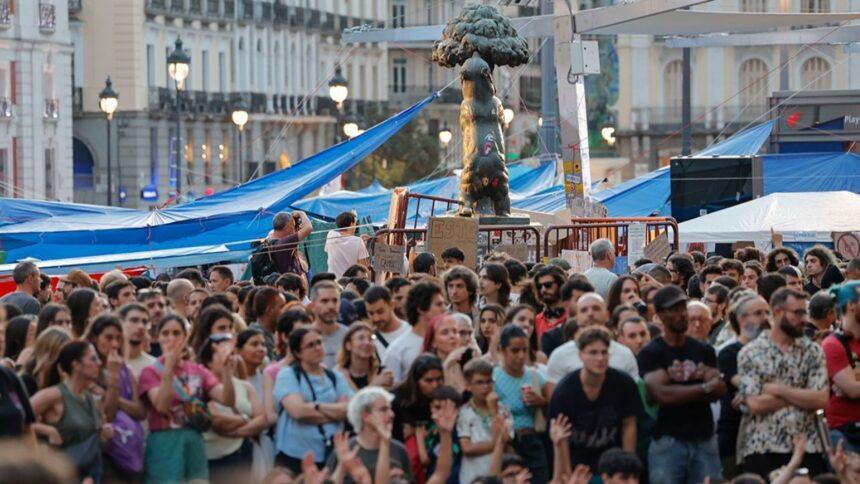 Madrid: marcha por la vivienda reúne 70 mil y llama a huelga general