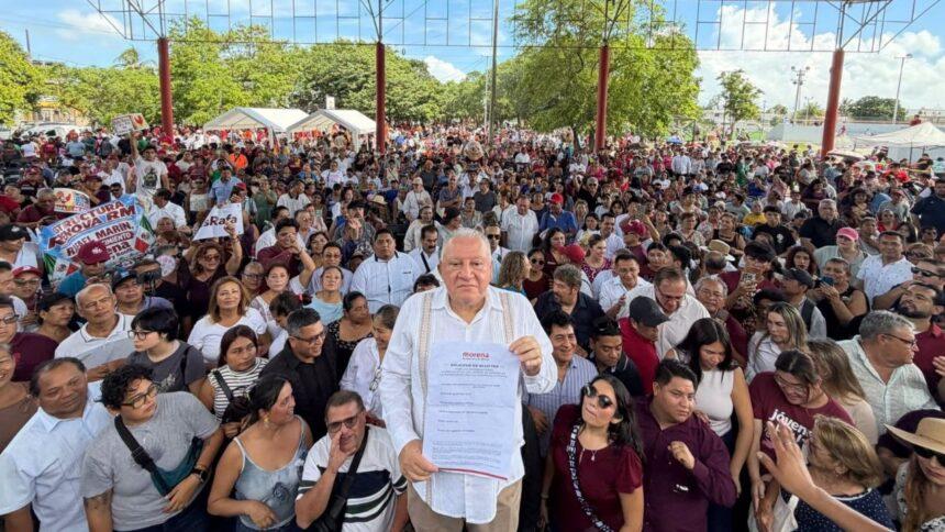 Marín Mollinedo se inscribe para competir por otra candidatura