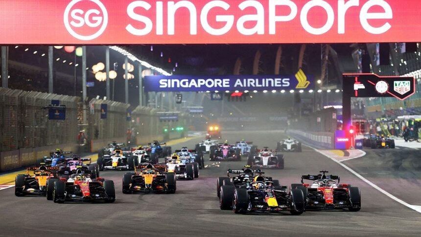 Max Verstappen conquista el GP de Singapur; Checo Pérez finaliza 18º