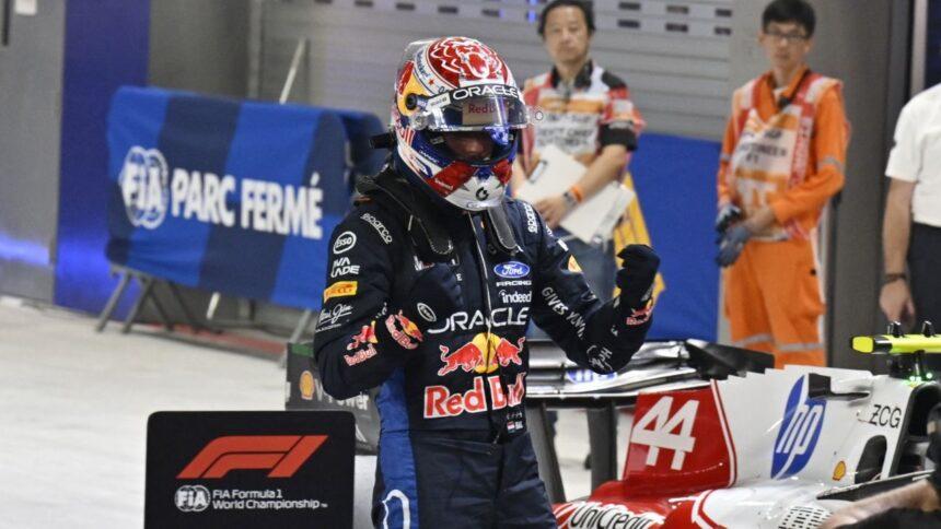 Max Verstappen conquista la pole en Singapur; Checo Pérez arrancará decimonoveno