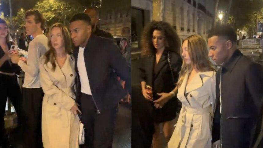 Mbappé, baja de Francia por lesión, captado en discoteca con Ester Expósito