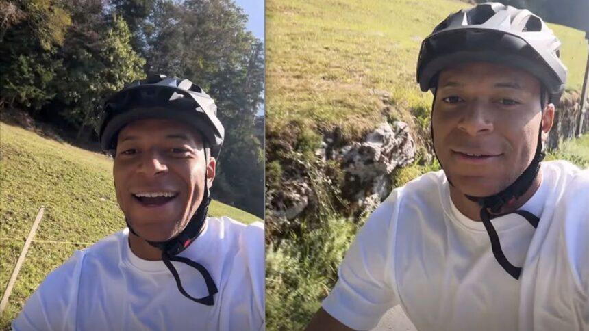 Mbappé publica un video en bicicleta lesionado y Mourinho lo prohíbe