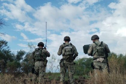 México despliega 500 militares en operativo espejo en frontera con Estados Unidos