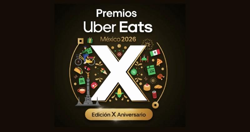 Premios Uber Eats México 2026 habilitan votaciones para elegir restaurante favorito