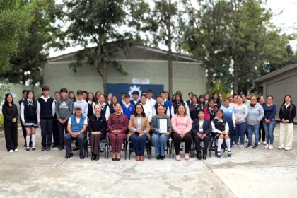 Procuradora Ambiental reconoce buenas prácticas ambientales de Telesecundaria 54