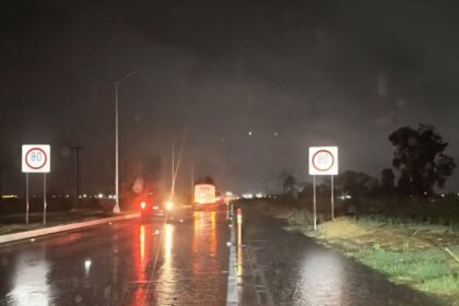 Rachel toca tierra en Baja California y provoca lluvias en la región