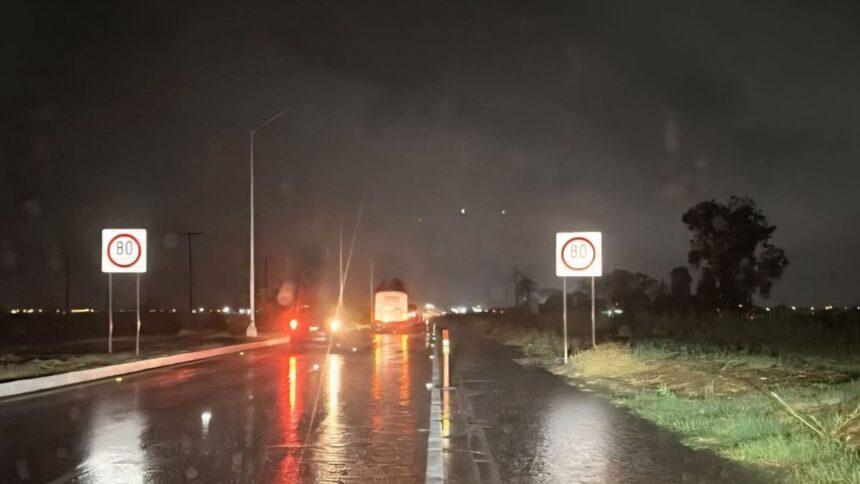 Rachel toca tierra en Baja California y provoca lluvias en la región