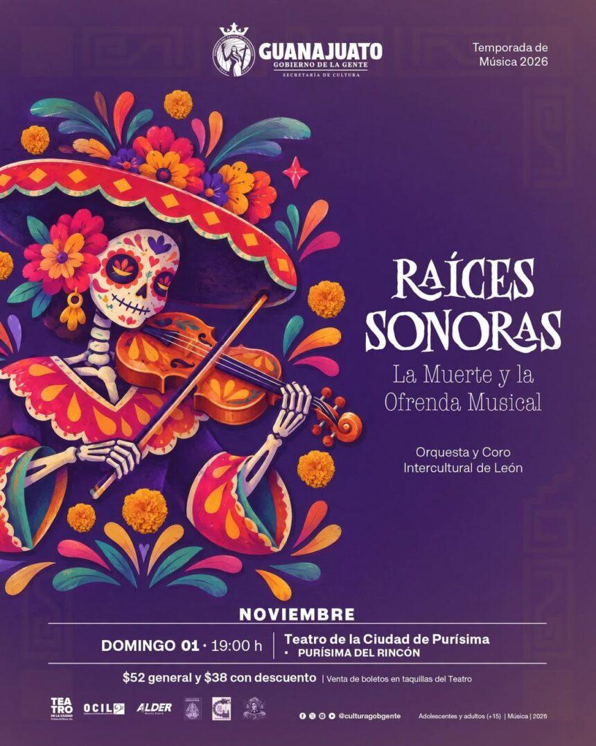 raices sonoras llegara a purisima del rincon Raíces sonoras llegará a Purísima del Rincón