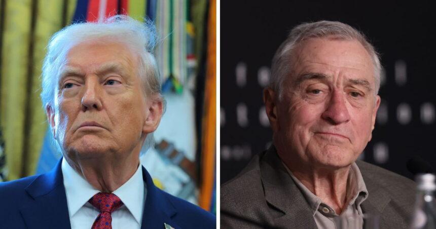 Robert De Niro acusa a Trump de proteger a Jeffrey Epstein