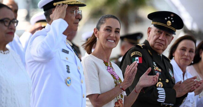 Sheinbaum descarta órdenes militares para reprimir al pueblo