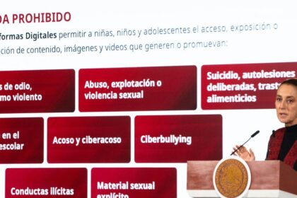 Sheinbaum prepara decreto para regular contenido violento digital