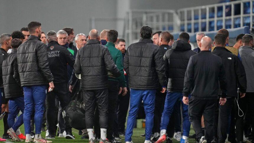 Técnico irlandés pide a UEFA no enfrentar a Israel tras tensión